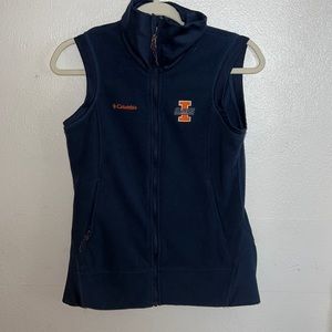 University of Illinois Columbia fleece Vest